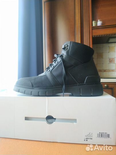 Ботинки, еврозима, Calvin Klein, Myth leather text