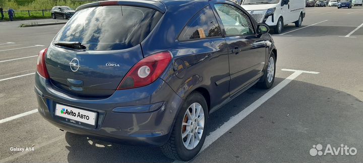 Opel Corsa 1.0 МТ, 2007, 168 289 км