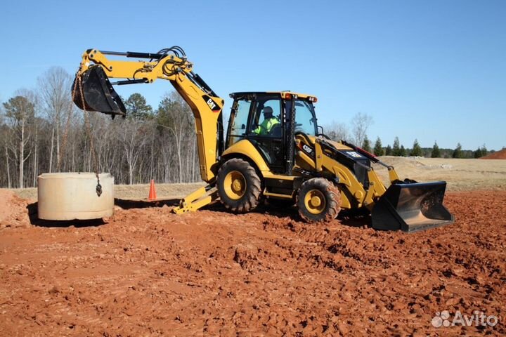 Услуги эксковатора caterpillar 432F
