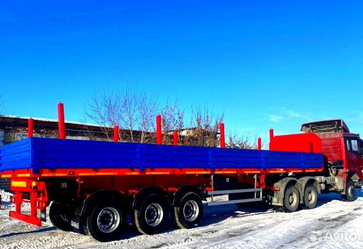 Полуприцеп бортовой Политранс ТСП 94171, 2023