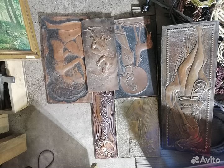 Чеканки панно СССР