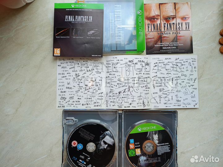 XBox - Final Fantasy XV: Deluxe Edition