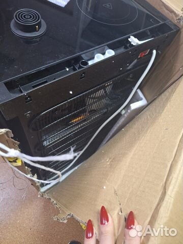 Кулер Hiberg Ufk-95b напольный черное стекло б.у