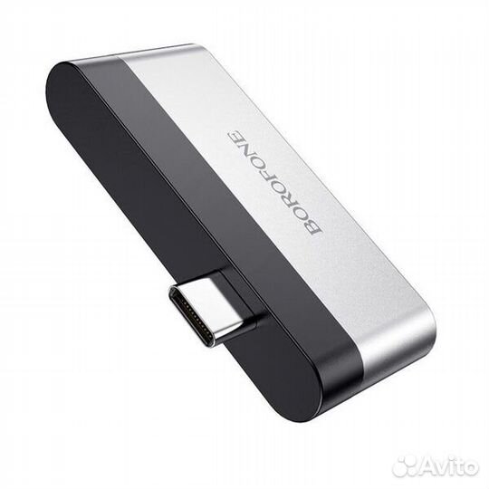 Адаптер Type-C (USB3.0-USB2.0-USB2.0 )(DH1)