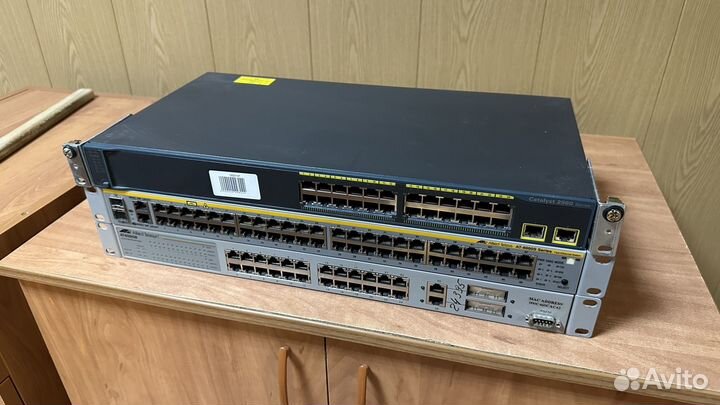 Сетевое оборудование Allied Telesis и Cisco