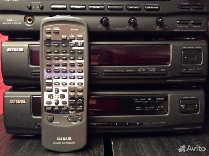 Музыкальный центр Aiwa полный комплект