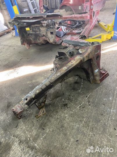 Лонжерон передний левый skoda octavia тур