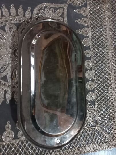 Мельхиоровый поднос