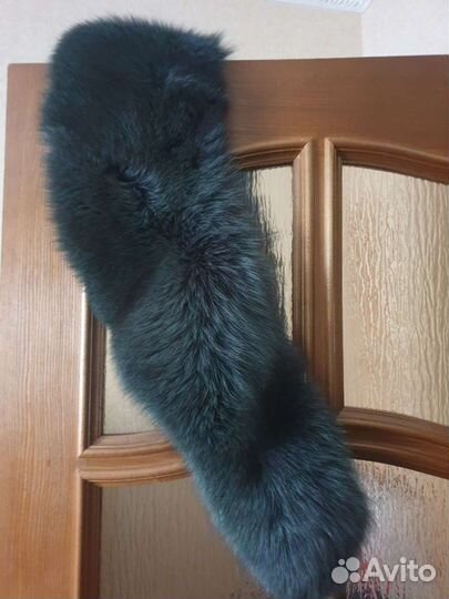 Меховой воротник песец