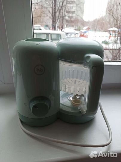 Пароварка блендер happy baby