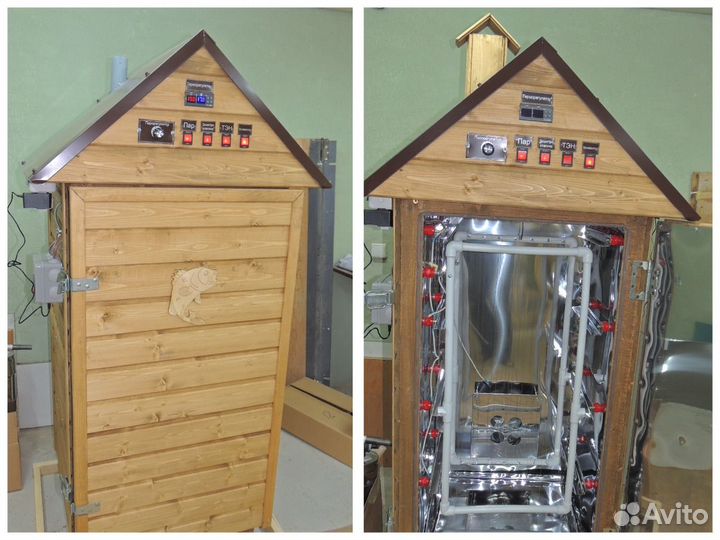 Коптилка холодного и горячего копчения / Коптильня