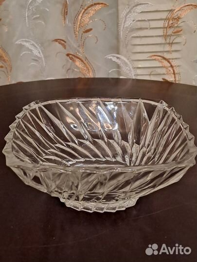 Салатник (хрусталь штампованный)