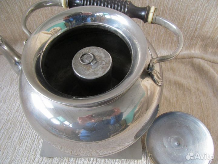 Чайник самовар гиревой антикварный