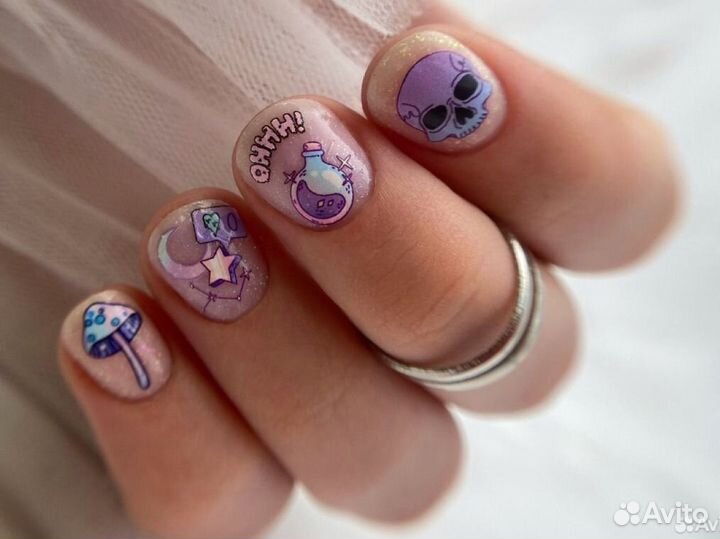Маникюр с покрытием