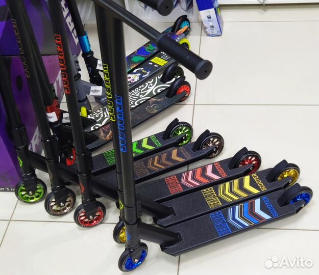 Самокат трюковой