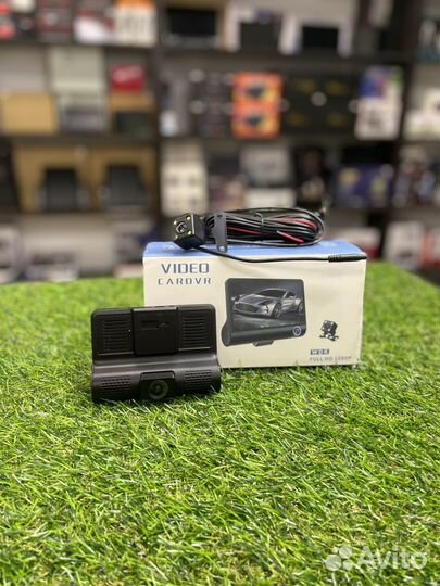 Видеорегистратор с 3-мя камерами оригинал