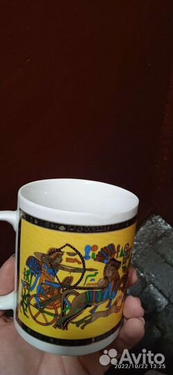 Кружка египетский принт