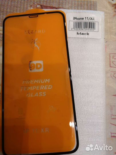 Защитное стекло iPhone 11/XR 9D от Lezard