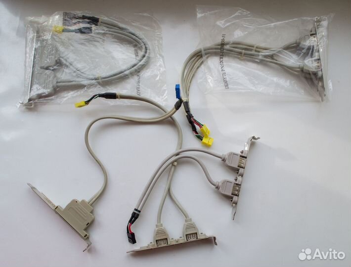 Выносные планки USB на заднюю панель