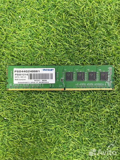 Patriot DDR4 4Gb 2400MHz