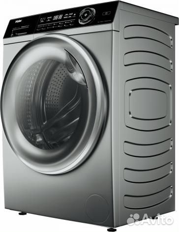 Стиральная машина узкая Haier 8 кг 1400 об/мин пар