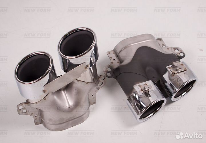 Диффузор с насадками 53 AMG Mercedes CLS