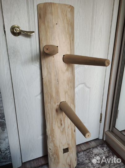 Деревянный настенный манекен Вин-Чун