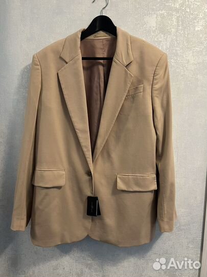 Новый пиджак charuel жакет шерсть XL размер 50