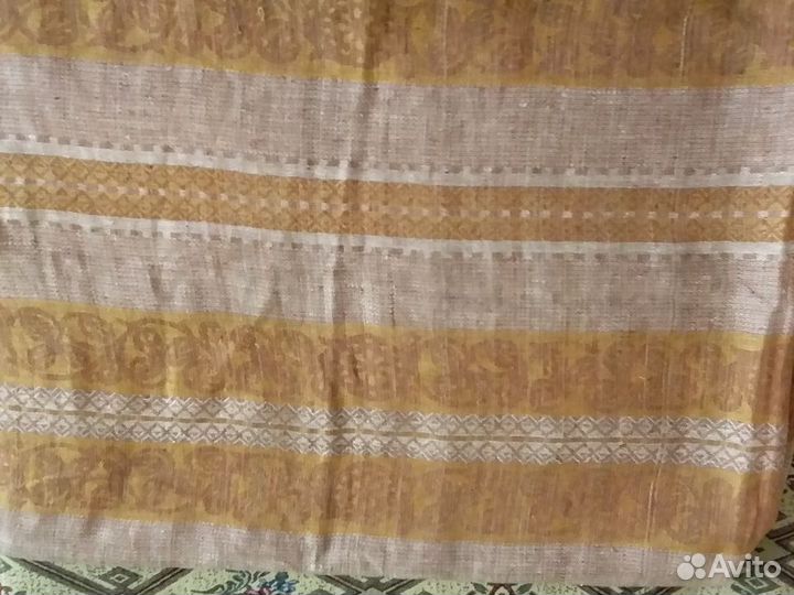 Шторы из натурального льна-2 шт