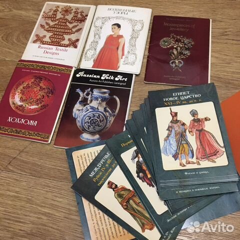 Наборы открыток карточек сувенирные