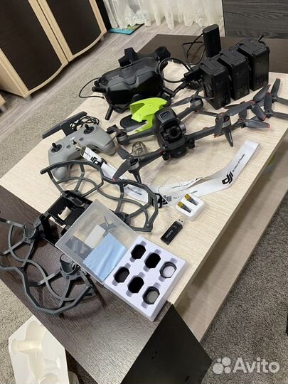 Dji FPV combo (EU) +Fly more kit+кейс+допы