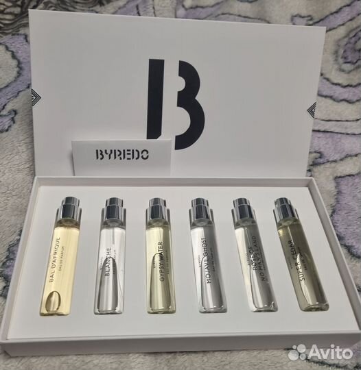 Набор пробников byredo 12 ml