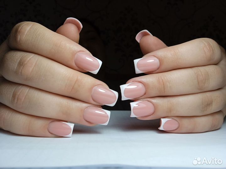 Наращивание ногтей с выездом на дом и.на дому