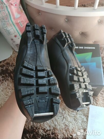 Лыжные ботинки 32 размер