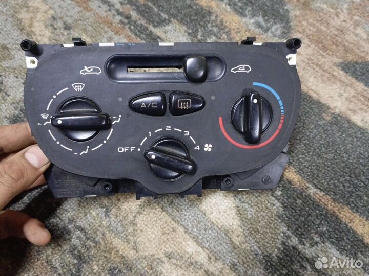 Блок управления печкой Peugeot 206 с кондеем
