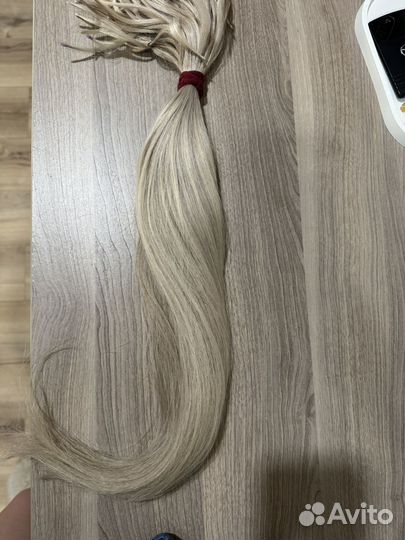 Волосы для наращивания 60 см бу