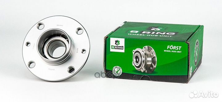 Ступица с подшипником fiat 500 07- задн