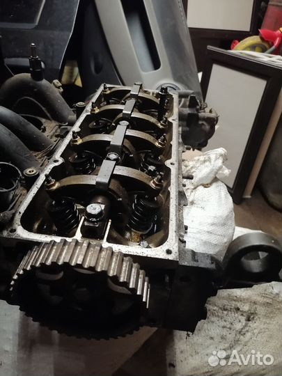 Головка блока Renault Logan K7M, K7J 1.4 1.6