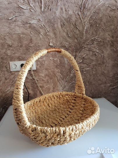 Корзина плетеная большая