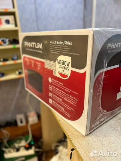 Принтер лазерный мфу Pantum M6500W с wi-fi новый
