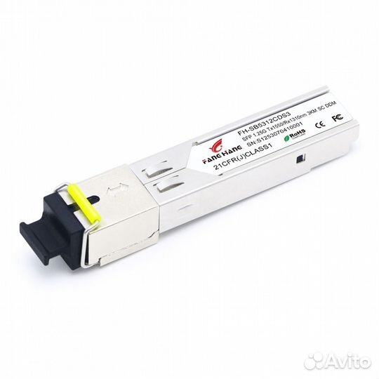 Новый FH-SB5312CDS3, 3 км SFP модуль WDM, 1.25 G