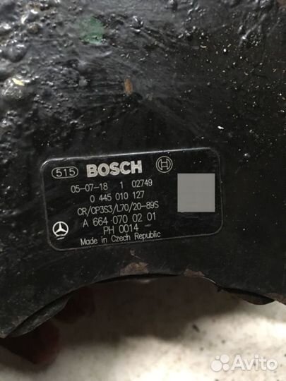 Тнвд A6640700201 / Chrysler 2.2CRD 664 Mercedes