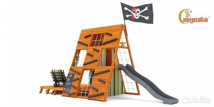 Игровая площадка для всей семьи Савушка База 4 с к