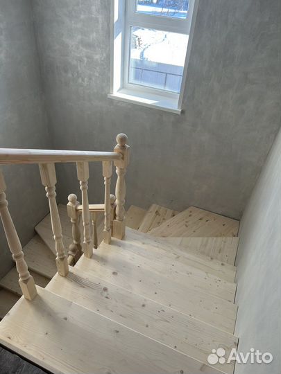 Лестницы из сосны