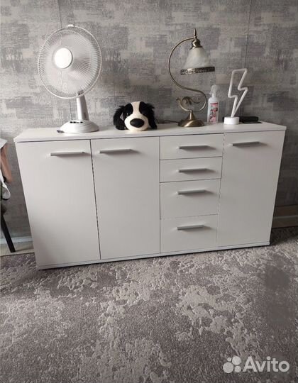 Большой комод дк-4 белый
