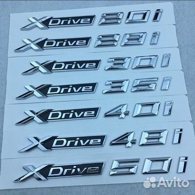 XDrive эмблема надпись для бмв крыло дверь bmw