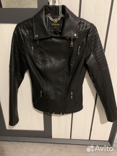 Кожаная куртка новая