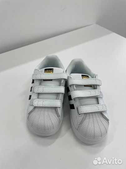 Кеды adidas superstar детские на липучках