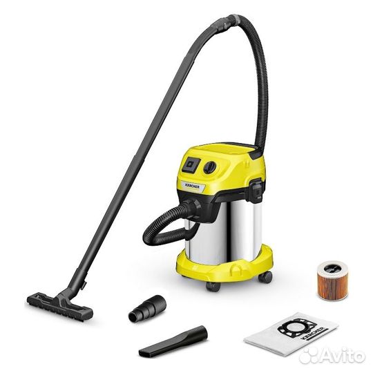 Новый пылесос Karcher WD 3 P S