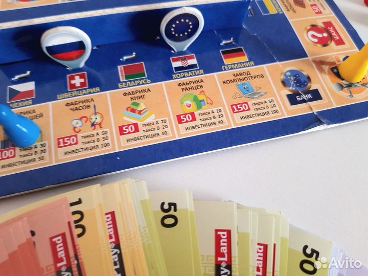 Настольная игра Европолия